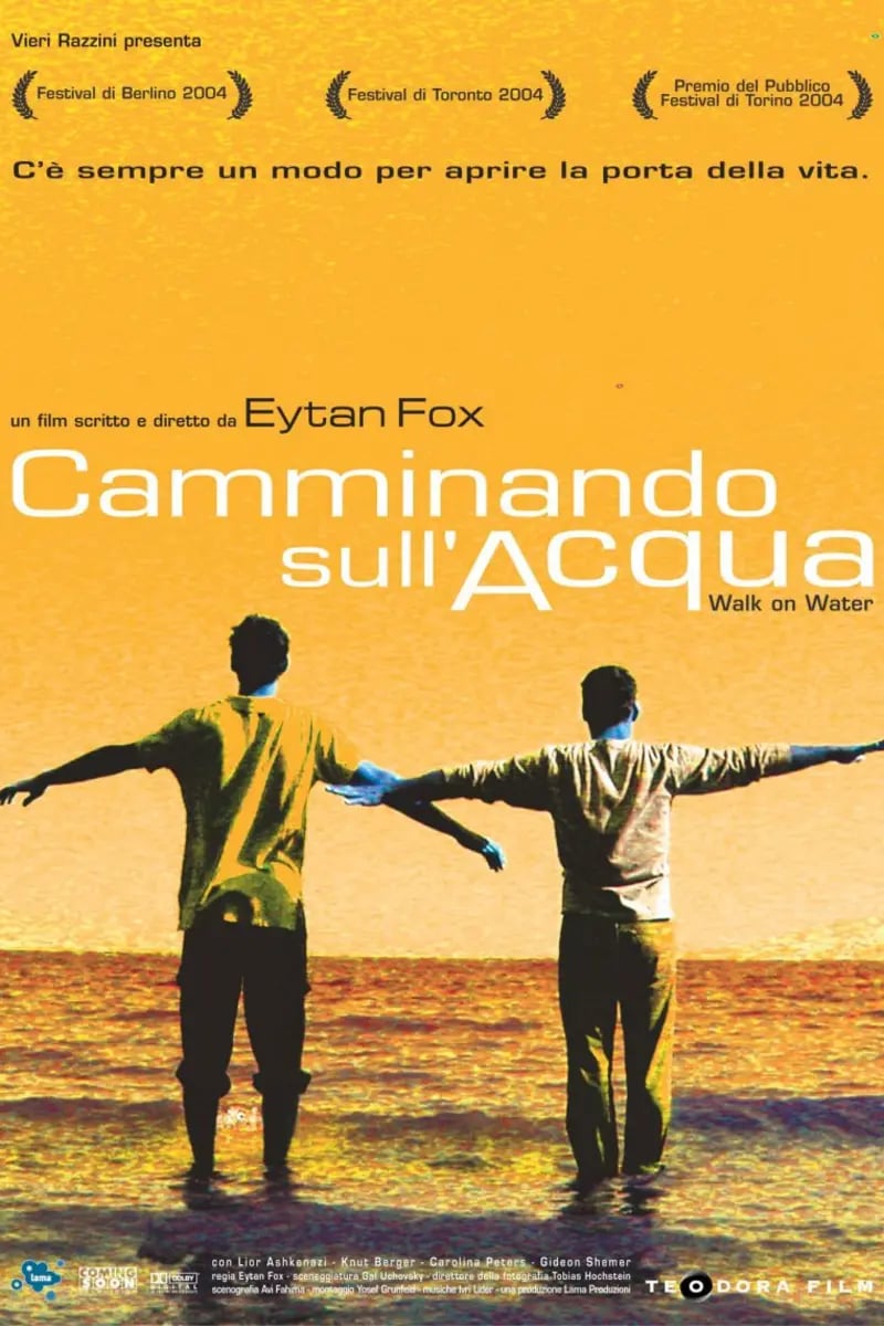 Camminando sull'acqua poster