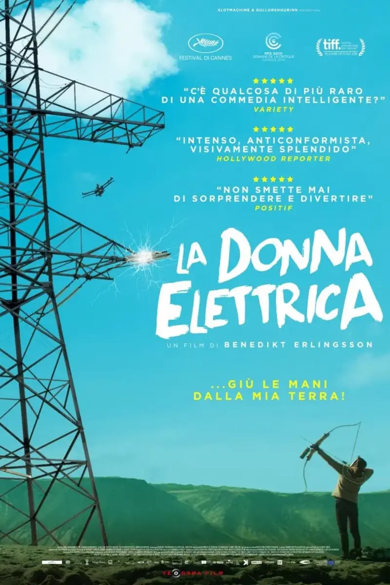 La donna elettrica poster