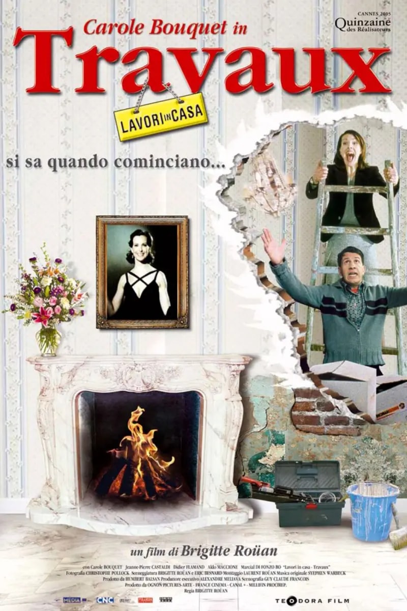 Travaux - Lavori in casa poster backdrop