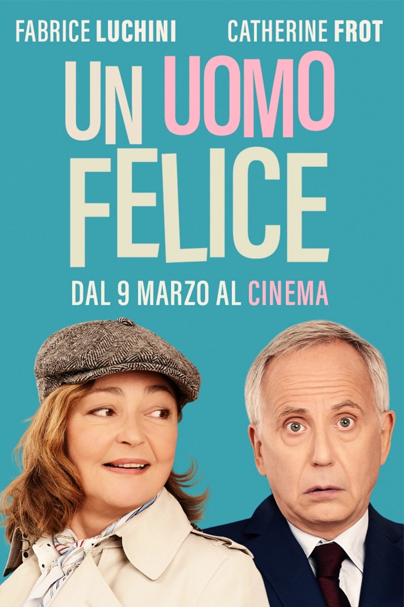 Un uomo felice poster backdrop