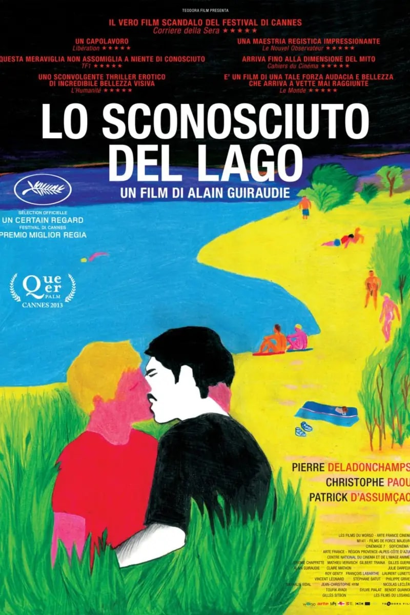 Lo sconosciuto del lago poster backdrop